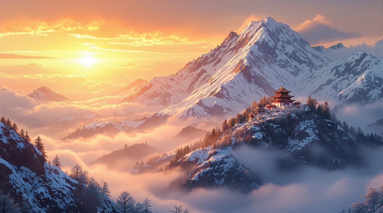 动漫大片 - 雪山之巅的武侠传奇